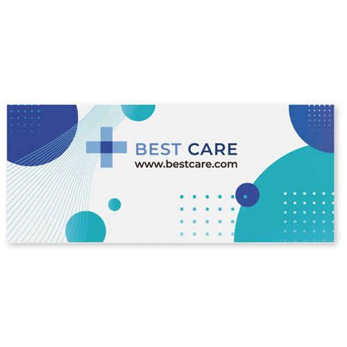 Apósitos de 3 piezas en minisobre de papel impreso a todo color