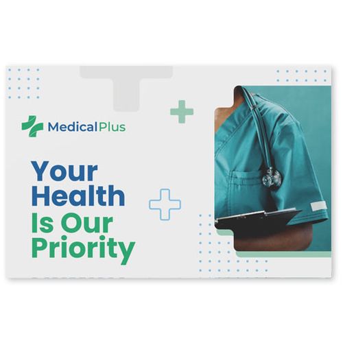 Apósitos de 3 piezas en minisobre de papel impreso a todo color