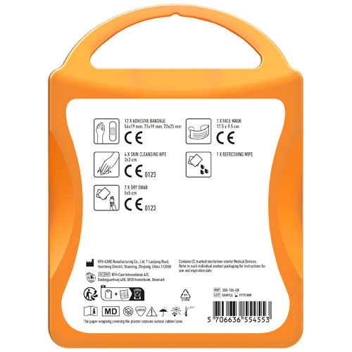 orange Primeros auxilios para oficina