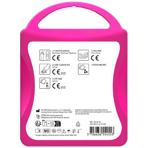 magenta Primeros auxilios para oficina