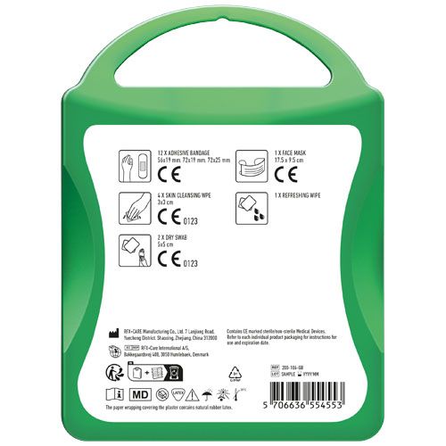 green Primeros auxilios para oficina
