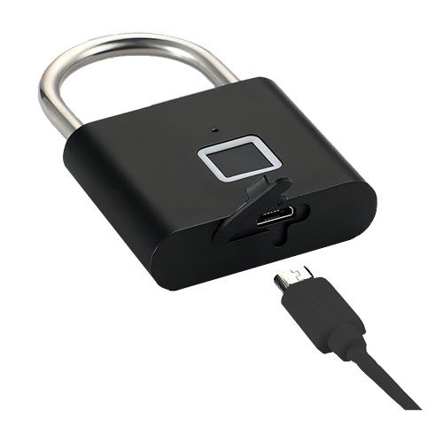 Candado con sensor de huella dactilar 