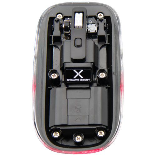 Ratón inalámbrico transparente multimodo Bluetooth® de 2,4 GHz 