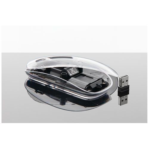 Ratón inalámbrico transparente multimodo Bluetooth® de 2,4 GHz 