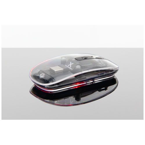 Ratón inalámbrico transparente multimodo Bluetooth® de 2,4 GHz 