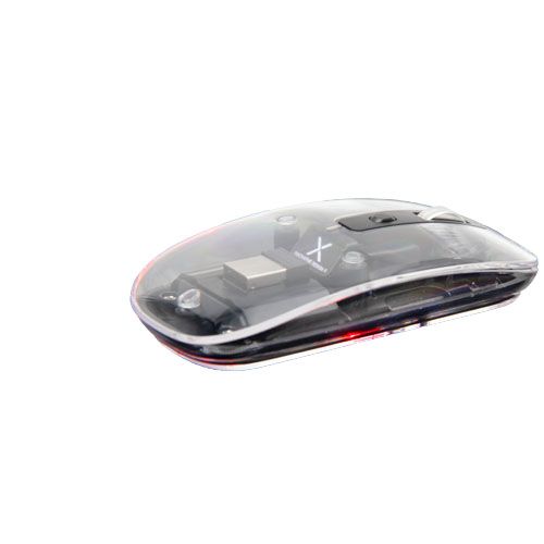 RATÓN INALÁMBRICO TRANSPARENTE MULTIMODO BLUETOOTH® DE 2,4 GHZ