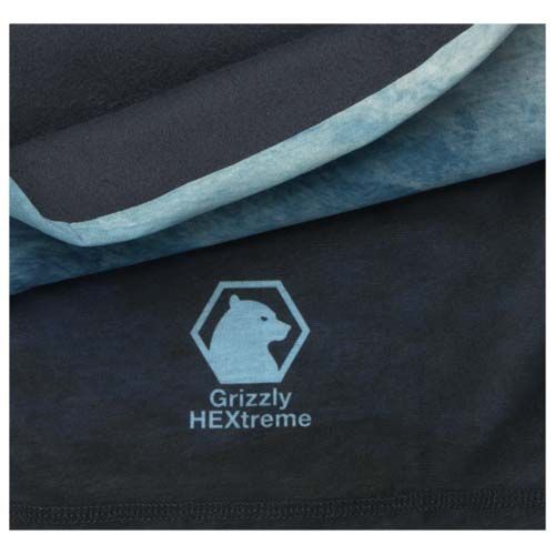 grafite Bufanda versátil en sublimación, capa de polar y dobladillo