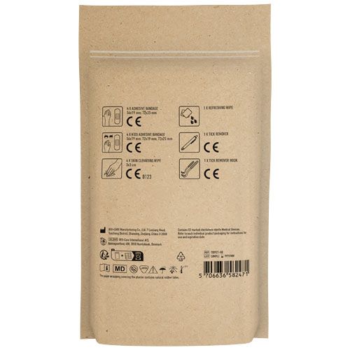 kraft MyKit Kit de primero auxilios Garrapatas en bolsa de papel