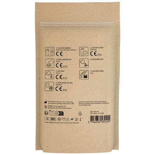 MyKit Viaje Plus Kit de primeros auxilios en bolsa de papel