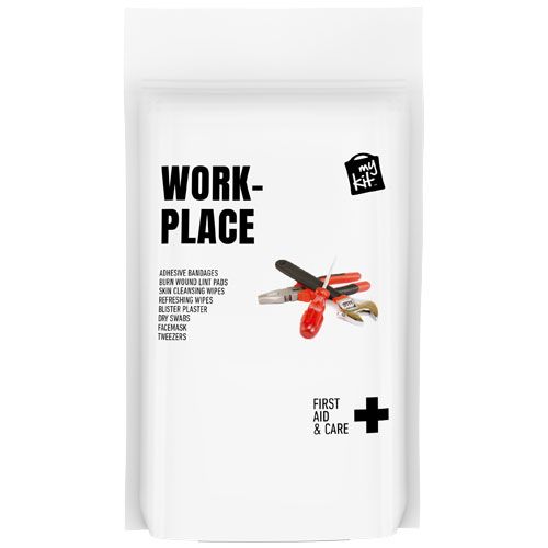 MyKit Kit de primeros auxilios Lugar de trabajo en bolsa de papel