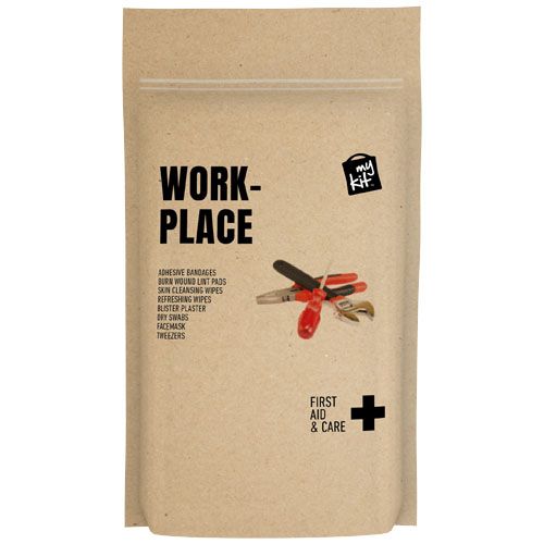 MyKit Kit de primeros auxilios Lugar de trabajo en bolsa de papel