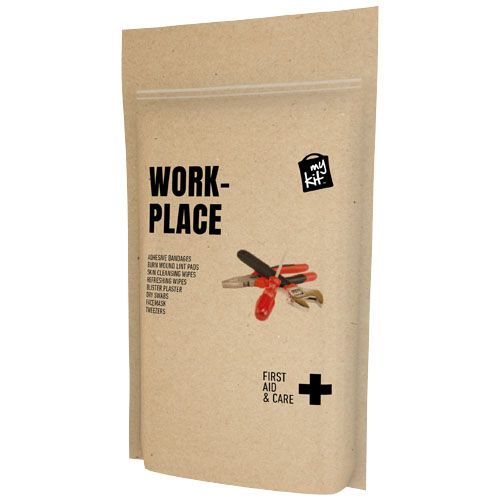 MYKIT KIT DE PRIMEROS AUXILIOS LUGAR DE TRABAJO EN BOLSA DE PAPEL