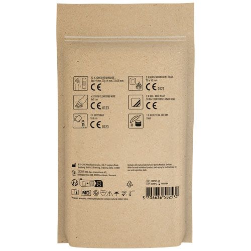 MyKit Kit de primero auxiliios Mordeduras y picaduras en bolsa de papel