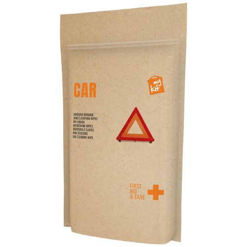 kraft MyKit Coche Kit de primeros auxilios en bolsa de papel