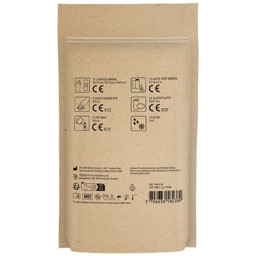 kraft MyKit Kit de primero auxiliios Deporte en bolsa de papel