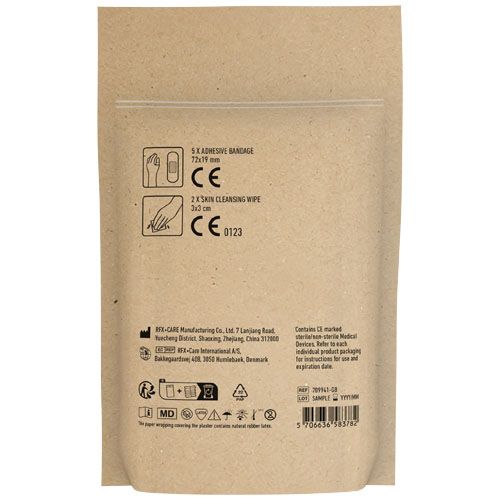 MiniKit Primeros Auxilios en bolsa de papel