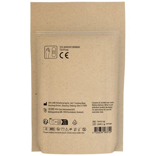 kraft MiniKit Apósitos adhesivos en bolsa de papel