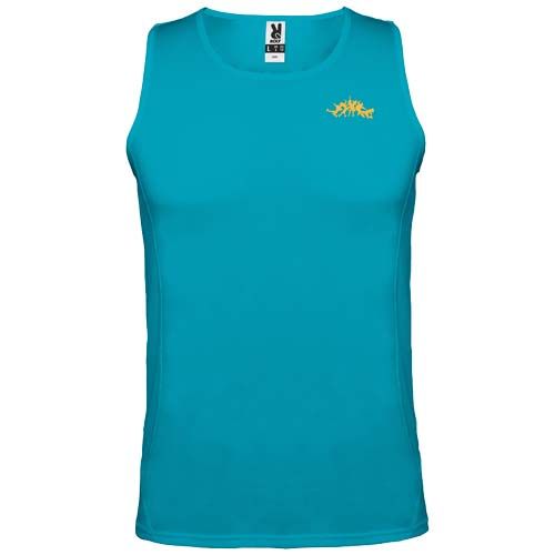 turquesa Camiseta deportiva sin mangas infantil de 140 g/m² Andre