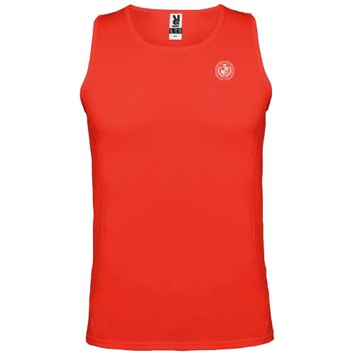 red Camiseta deportiva sin mangas infantil