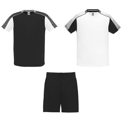 blanco/negro Conjunto deportivo infantil de 140 g/m²