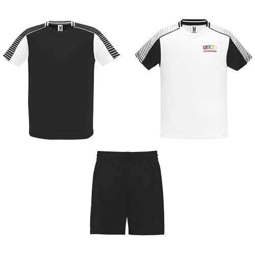 blanco/negro Conjunto deportivo infantil de 140 g/m²