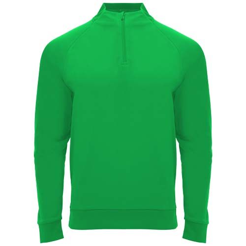 Sudadera infantil de manga larga con cremallera 1/4 