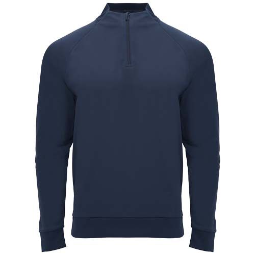 SUDADERA INFANTIL DE MANGA LARGA CON CREMALLERA 1/4 DE 200 G/M² EPIRO