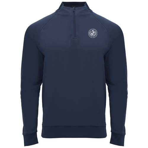 Sudadera infantil de manga larga con cremallera 1/4 