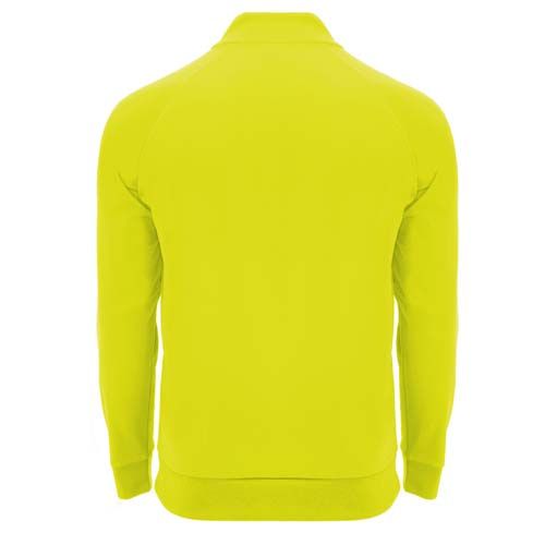 amarillo fluo Sudadera infantil de manga larga con cremallera 1/4 de 200 g/m² Epiro