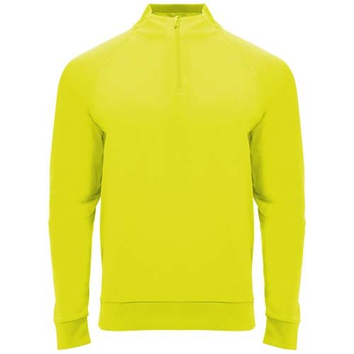 amarillo fluo Sudadera infantil de manga larga con cremallera 1/4 de 200 g/m² Epiro