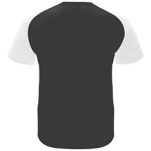 negro/blanco Camiseta deportiva de manga corta infantil