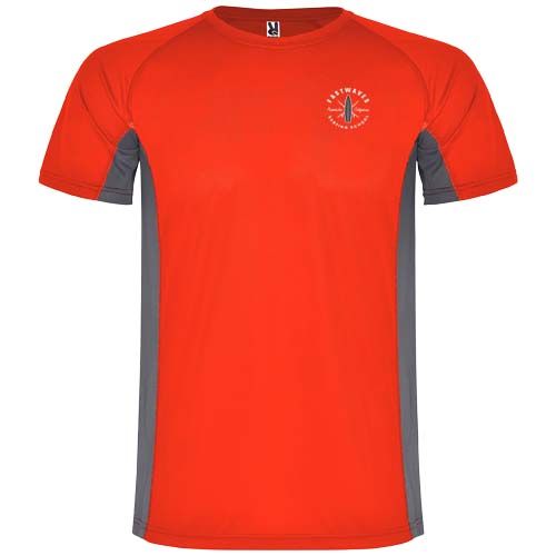 Camiseta deportiva de manga corta infantil 