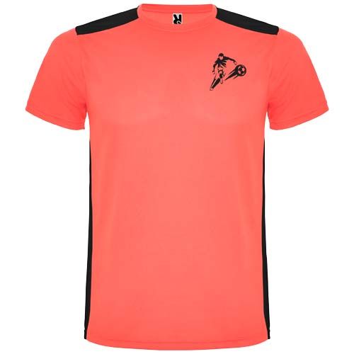 Camiseta deportiva de manga corta infantil 