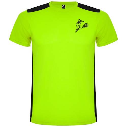 Camiseta deportiva de manga corta infantil 