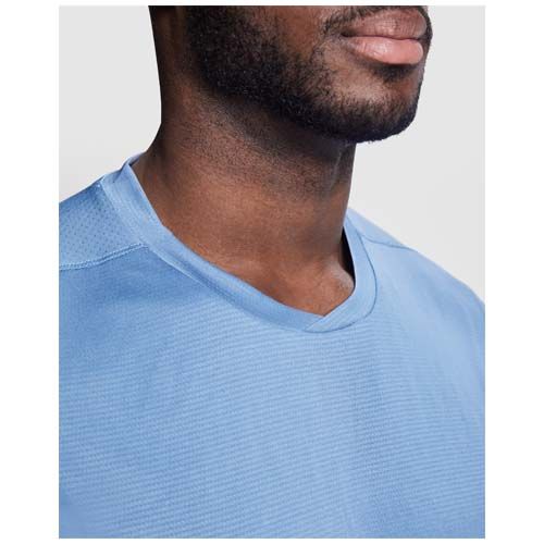rojo baya Camiseta deportiva de manga corta para hombre