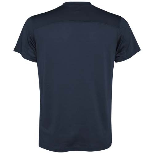 azul marino Camiseta deportiva de manga corta para hombre de 100 g/m²
