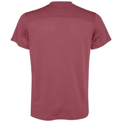 rojo baya Camiseta deportiva de manga corta para hombre