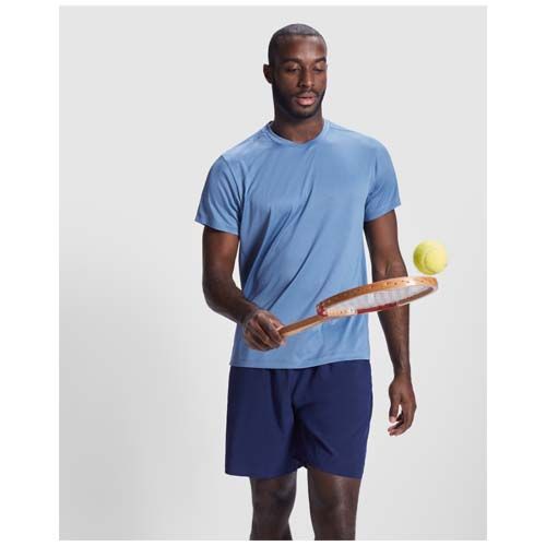 rojo baya Camiseta deportiva de manga corta para hombre