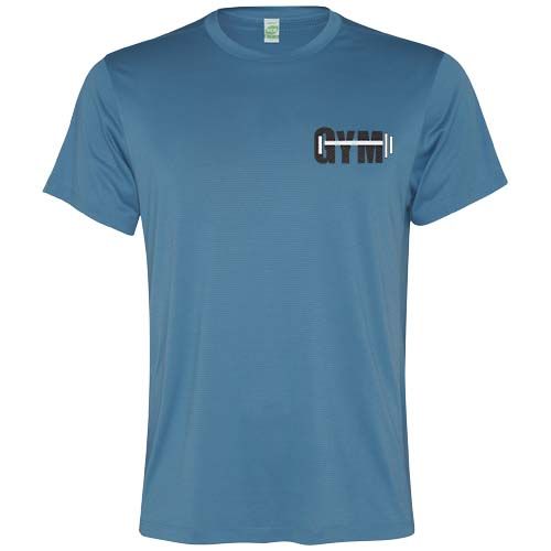 azul tormenta Camiseta deportiva de manga corta para hombre de 100 g/m² Slam