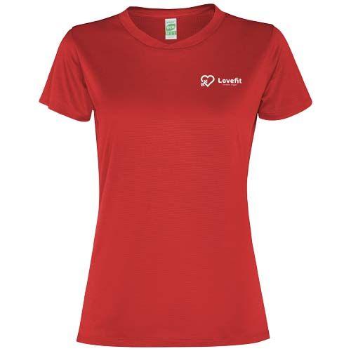 Camiseta deportiva de manga corta para mujer 