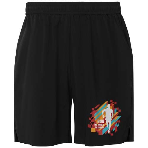 black Pantalón corto deportivo unisex de 100 g/m² Murray