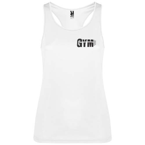 Camiseta deportiva sin mangas para mujer 