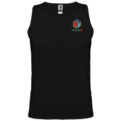 Camiseta deportiva sin mangas para hombre 