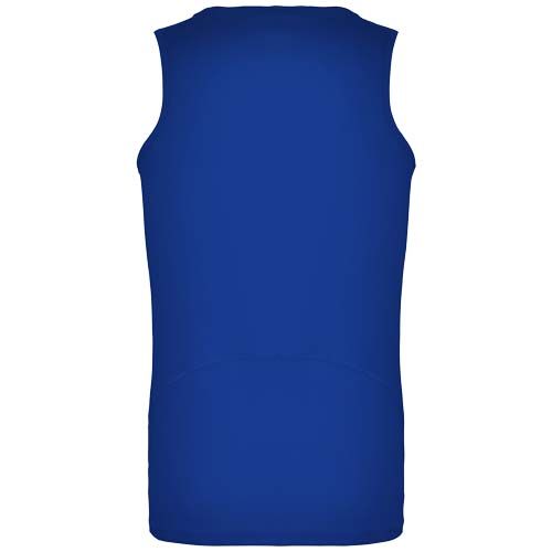 azulón Camiseta deportiva sin mangas para hombre de 140 g/m² Andre