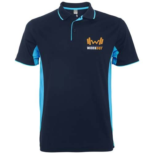 Polo deportivo unisex de manga corta 
