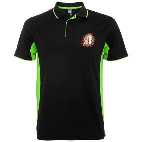 Polo deportivo unisex de manga corta 