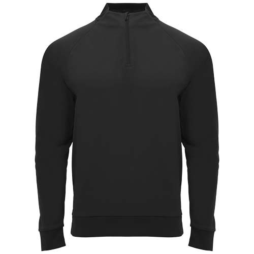 SUDADERA UNISEX DE MANGA LARGA Y CREMALLERA 1/4 