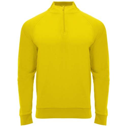 SUDADERA UNISEX DE MANGA LARGA Y CREMALLERA 1/4 