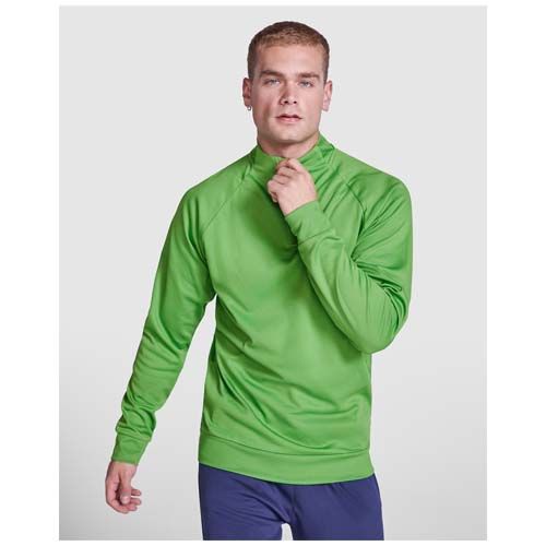 Sudadera unisex de manga larga y cremallera 1/4 