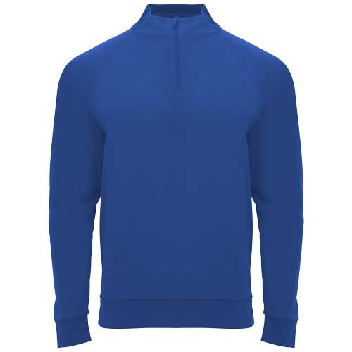 Sudadera unisex de manga larga y cremallera 1/4 